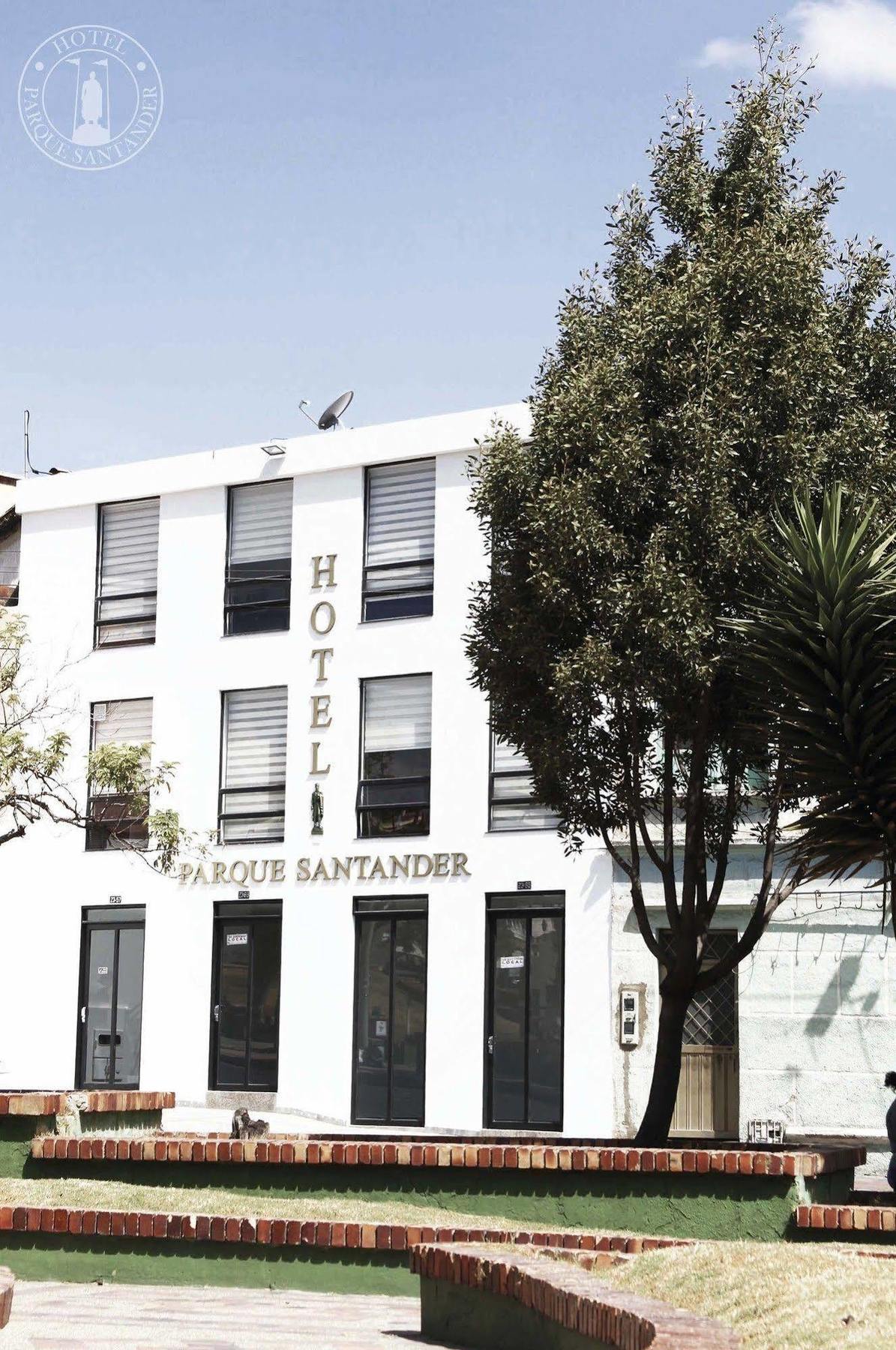 Hotel Parque Santander Tunja Bagian luar foto